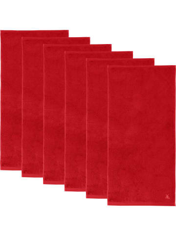 Erwin Müller Handtuch 6er-Pack Heidenheim in rot
