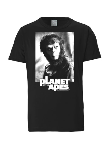 Logoshirt T-Shirt Planet der Affen in schwarz