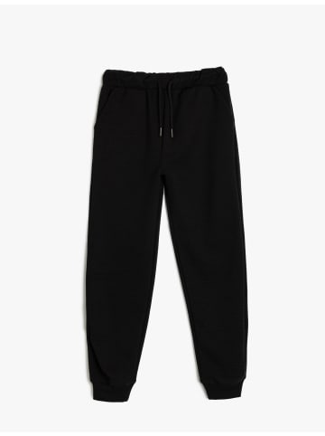 KOTON Sweathose in Schwarz
