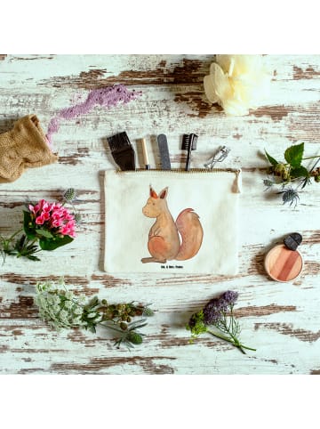 Mr. & Mrs. Panda Schminktasche Einhorn Glauben ohne Spruch in Weiß