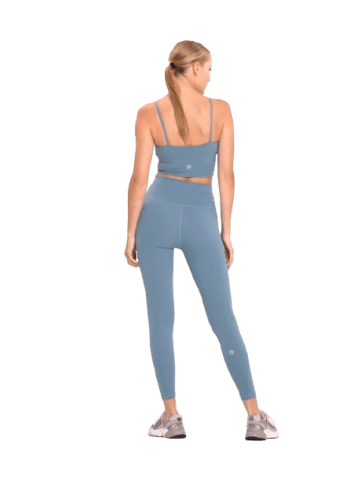 Onamaste Legging Mantra in Hellblau