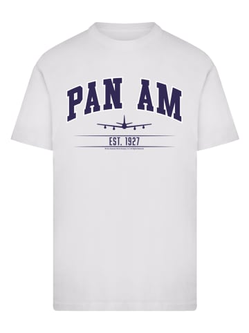 F4NT4STIC T-Shirt Pan Am College Est 1927 in weiß