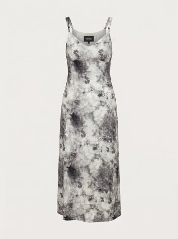 KOROSHI Damenkleidung mit bedruckten Trägern in grau