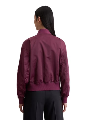 Marc O'Polo Blouson im Aviator-Stil regular in Aubergine Red