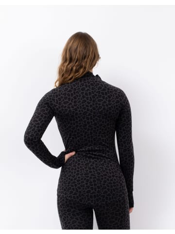 eivy Funktionsshirt Journey in Black Leopard