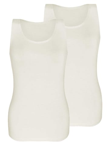Sassa 2er Sparpack Top in ivory ivory