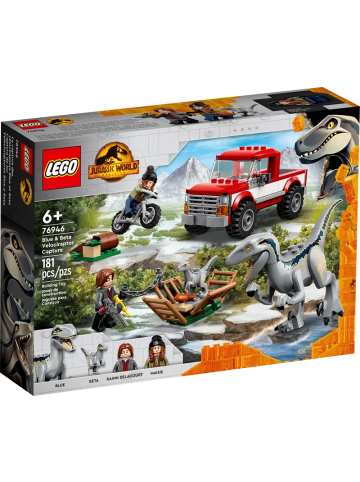 LEGO Bausteine Jurassic World 76946 Blue & Beta in der Velociraptor-Falle - ab 6 J