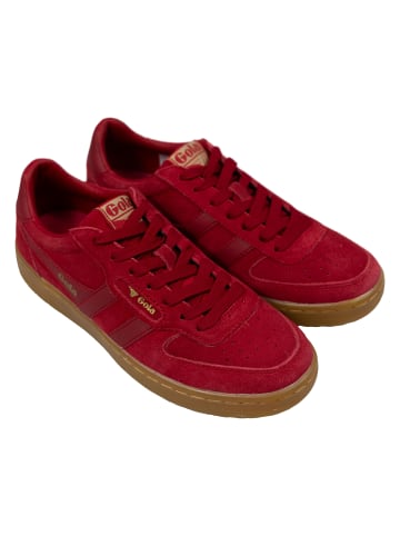 Gola Sneaker Hawk Suede 86 in Rot