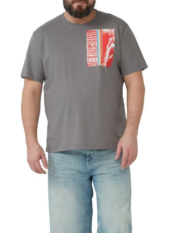 S. Oliver Rundhals T-Shirt für Herren in uni