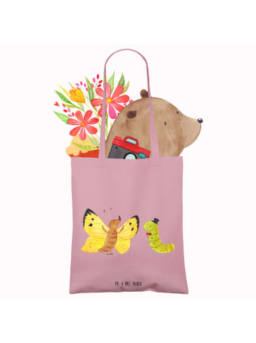 Mr. & Mrs. Panda Schultasche Raupe Schmetterling ohne Spruch in Rosa Pastell