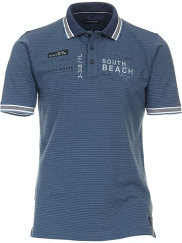 CASAMODA Poloshirt für Herren in petrol