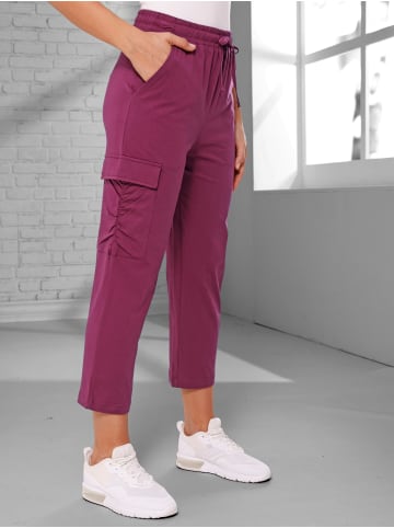 Sieh an! 7/8-Freizeithose in malve