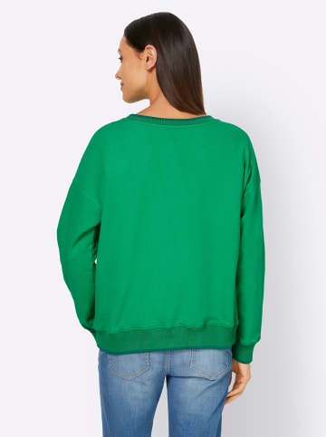 Heine Sweatshirt in grasgrün