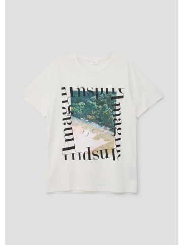 s.Oliver T-Shirt in 0210_ecru