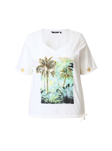 Ulla Popken Shirt in offwhite