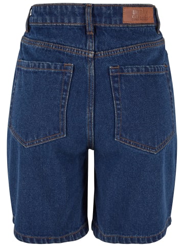 Urban Classics Jeans-Shorts in mid indigo washed