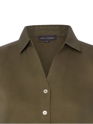 Franco Callegari Bluse in oliv