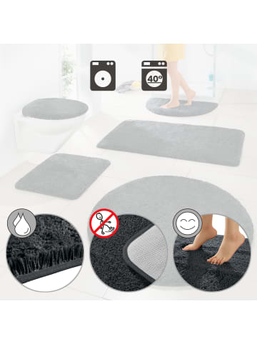 Erwin Müller Duschvorlage halbrund Rhodos in graphit