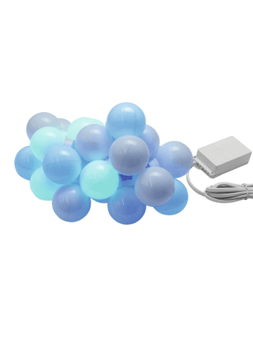 EUROLITE LED Party Balls Lichterkette 20 Kugeln 8 Programme 4 Farbig 6,9m