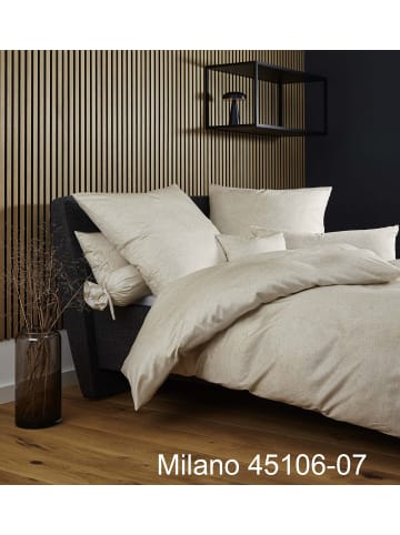 Janine Janine Baumwoll Bettwäsche Milano in beige 2