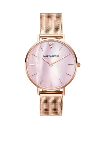 Paul Valentine Analoguhr für Damen in Roségold