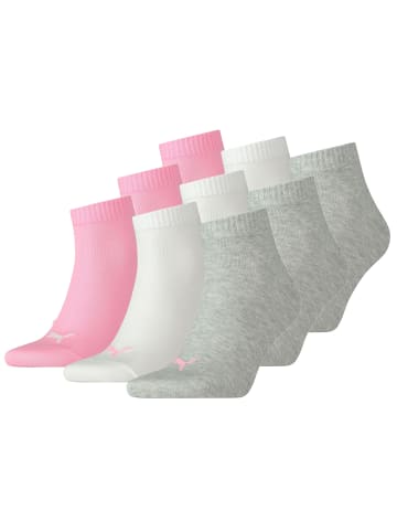 Puma Socken PUMA UNISEX QUARTER PLAIN 3P in 395 - prism pink