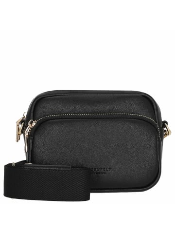 Seidenfelt Heby - Schultertasche 18 cm (black/gold) in schwarz gold