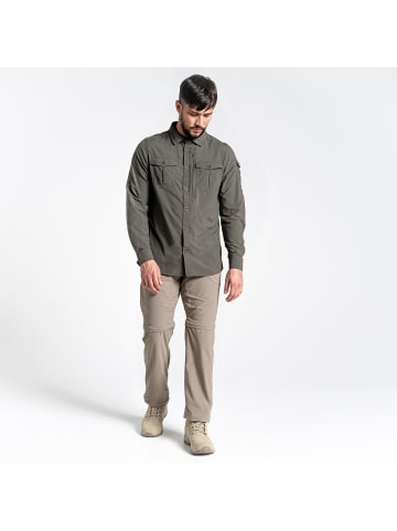 Craghoppers M NOSILIFE PRO CONVERTIBLE TROUSERS in Camel