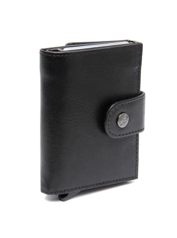 The Chesterfield Brand Lesina Geldbörse RFID Schutz Leder 7 cm in black