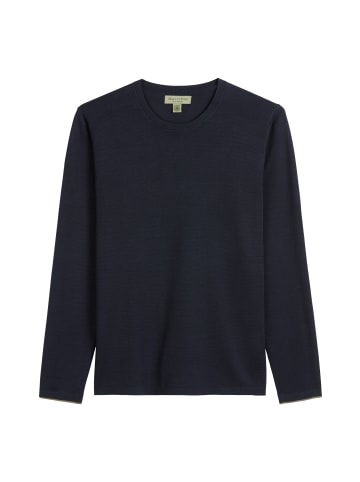 Marc O'Polo Feinstrickshirt DFB Travel Collection in Deep Night Blue