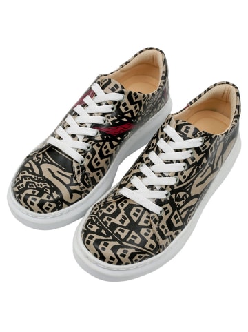 Dogo Myra Sneaker - Rivers on the Sofa 39 in Beige