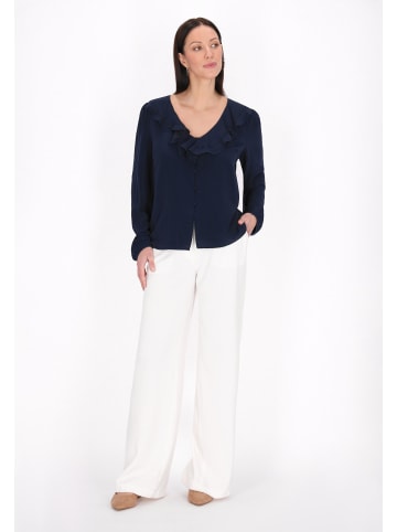 usha BLACK LABEL Women Blouse in navy