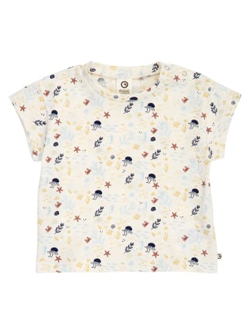 müsli Set aus Babyshorts und Babyshirt in Tofu/ Hemp/ Navy