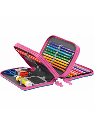 Step by Step XXL-Mäppchen Mermaid Lola 3 Fächer in blau