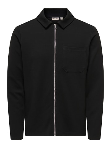 ONLY & SONS Strickjacke in Black