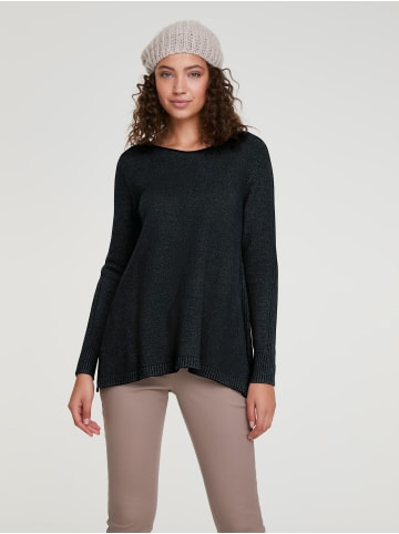 Heine Longpullover in schwarz