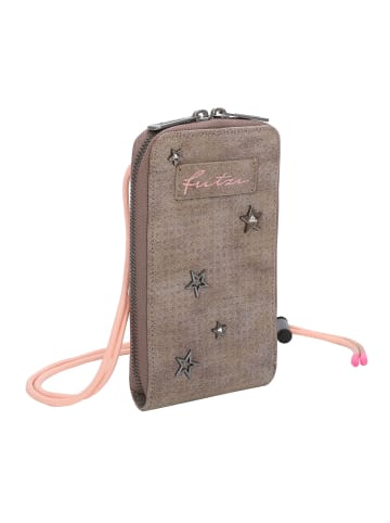 Fritzi aus Preußen Jozy Flex Limited Studs Handytasche 11 cm in old wood