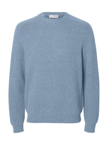 SELECTED HOMME Pullover 'Nicolo' in hellblau