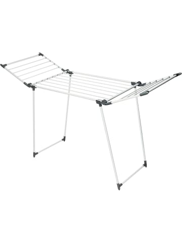 Storage Solutions Wäschetrockner aus Metall, faltbar in Weiß, (B) 60 x (H) 90 x (L) 112 cm