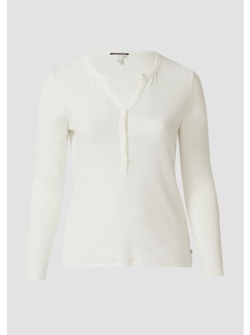 QS T-Shirt in 0200_creme