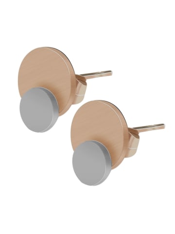 Adeliás Damen Ohrringe – Ohrstecker aus Edelstahl in silber