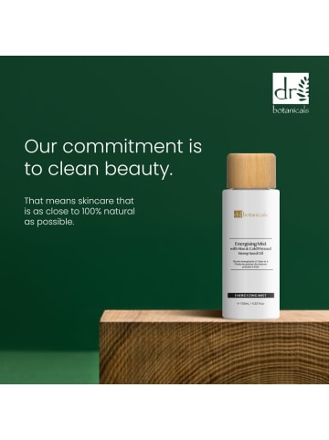 Dr Botanicals Energizing Mist mit Aloe & kaltgepresstem Hanfsamenöl