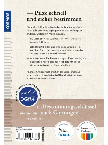 Franckh-Kosmos Handbuch für Pilzsammler