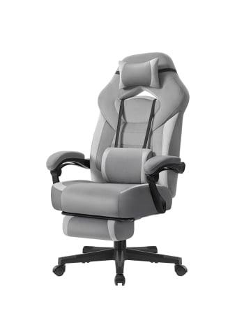 SONGMICS Bürostuhl Cathy in Grau - (B)69.7 x (H)128 x (T)72.4 cm