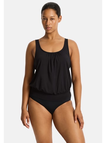 Sea Level Essentials Strandhemd in schwarz
