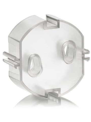 Reer Steckdosenkappe, transparent, 5 Stück in Transparent ab 0 Monate