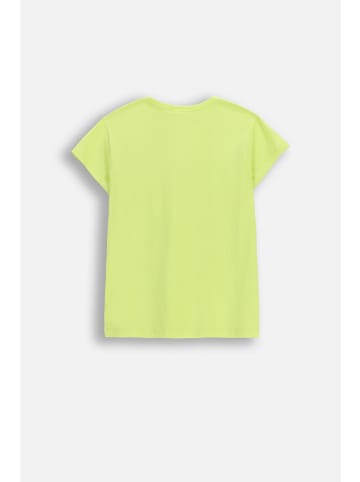 Coccodrillo T-shirt mit kurzen Ärmeln in limonengrün