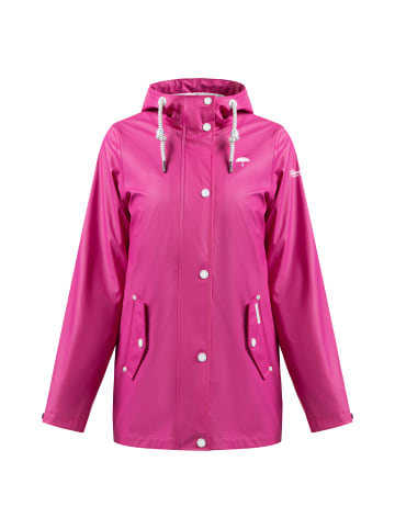 Schmuddelwedda Damen Regenjacke in Fuchsiapink-271