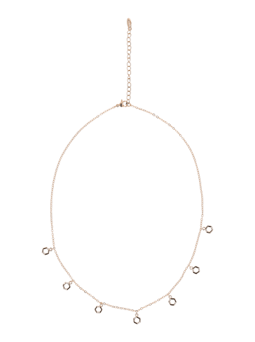 faina Women Necklace in Rose Gold