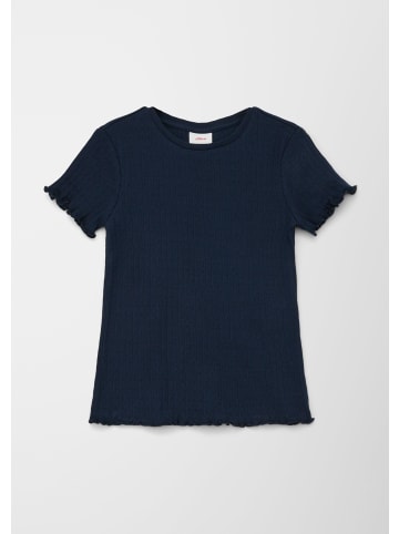 s.Oliver T-Shirt kurzarm in Blau